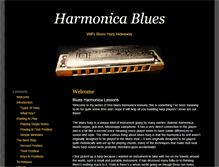 Tablet Screenshot of harmonicablues.willtang.co.uk